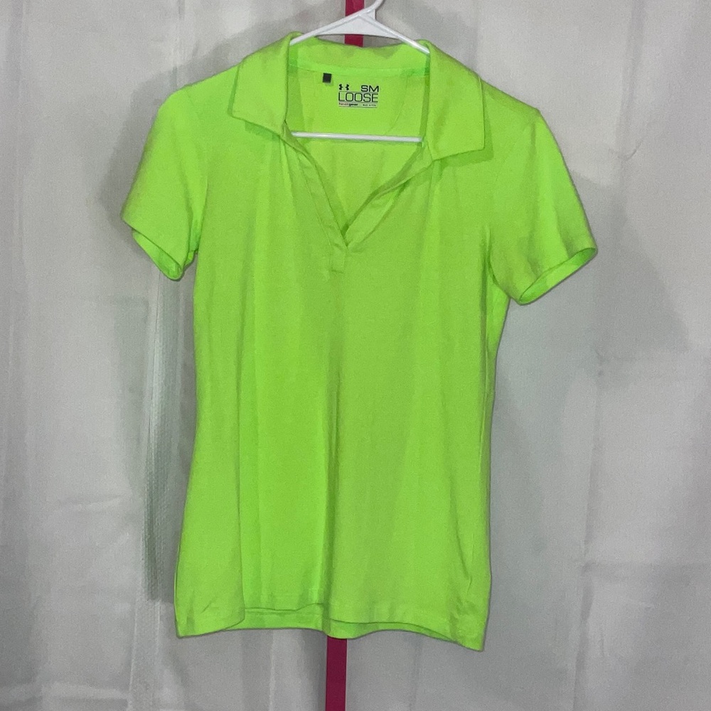 Under‎ Armour Women's Bright Green Short Sleeve Top